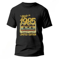Funny Birthday Gift Vintage Made In 1985 40Th Birthday 40 Years Old T Shirts Summer Graphic Streetwe