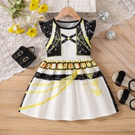 K-POP Demon Hunter Cosplay Costume for girl Kids Demon Hunter rumi costume for kids girl