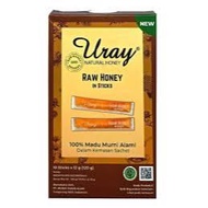 Uray Natural Honey Sachet / Raw Honey in Sticks / Honey sachet 10x12g (A00296)