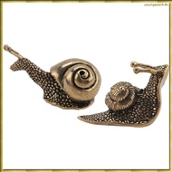 [H E M D] 2Pcs Snail Decor Outdoor Pond Garden Snail with Decor Effect the Meaning of the Snail Walk
