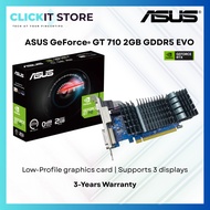ASUS GeForce® GT 710 2GB GDDR5 EVO Low-Profile Kad Grafik GPU Graphics Card | GT710-SL-2GD5-BRK-EVO