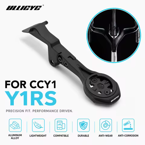 ULLICYC For Y1RS CCY1 Integrated Handlebar Computer Mount Compatible With Gopro/GPS/Garmin/Bryton/Wa