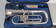 超覩聲 Yamaha YEP-201 的鍍銀版 EP100S Euphonium 上低音號- Made in Japan (師傅做好維修保養清潔 )