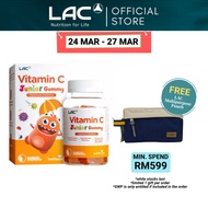 [Expiry Jul 2027] LAC JUNIOR Vitamin C Junior Gummies (60 Gummies) 01404780