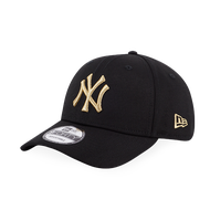 New Era หมวกรุ่น New York Yankees Black 9FORTY Cap