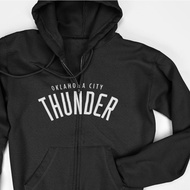 Hoodie Zipper Jacket - Oklahoma City Thunder Logo