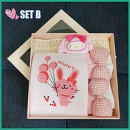 Mini Series Gift Set For Newborn Baby Girl Hadiah Untuk Bayi Perempuan Anak Solehah baby gift set fo