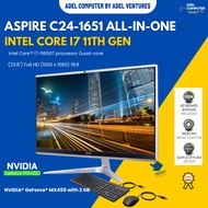 Acer Aspire C24 1651 i7 1165G7, 23.8" FHD TOUCH , Mx450 2GB Graphics Card, Quad Core, Windows 11