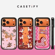 Star Flower Horse Acrylic Phone Case For iPhone 1 7Pro Max 17 Air 16 Plus 15 14 13 12 Shockproof Pro