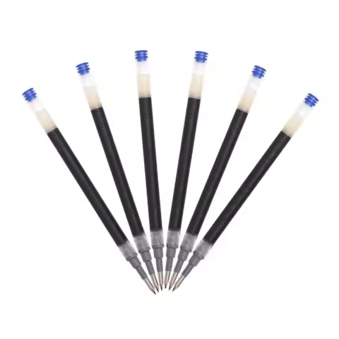 Gel Pen Refill Ink For PILOT FriXion 0.5mm Needle Tip BLS-G2-5 Rolling Ball Pens Black/Blue Ink