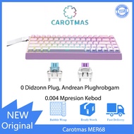 Carotmas Mercury68 0 dead zone plug and unplug RGB game 0.004mm precision 8k magnetic switch keyboar