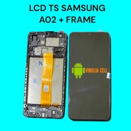 Lcd TOUCHSCREEN SAMSUNG GALAXY A02/A022/A022F PLUS FRAME