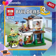 [ ของเล่นเด็ก Gift Kids ] ตัวต่อเรโก้ LEPIN24048 ชุดบ้านเปลี่ยนได้ 3 เเบบ 3 in 1 จำนวน 432 ชิ้น .. ถูกที่สุด ลดเฉพาะวันนี้.....