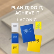 Laconic 2026 B6 Weekly Planner In Action - Yellow & White Edition (Starts September 2025)