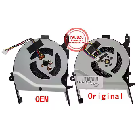 NEW Laptop CPU Cooling Fan For ASUS X456/UF/UV/UJ X556/UB/UF/UQ/UR V556U/UQ VM591U/UR K556U/UJ/UQ