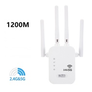 พร้อมส่งไทย [6 เสาอากาศขยาย] 21900Mbps 2.4GHz/5GHz เครื่องขยายเสียงสัญญาณ WiFi เครื่องขยายเสียงสัญญา