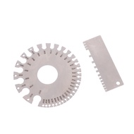 [MAKY] 0-36 Round AWG SWG Wire Gauge Thiness Ruler Gauge Diameter Stainless Steel Measurer Tool Weld