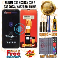 LCD TOUCHSCREEN REALME C30 / C30S / C33 / C33 2023 / NARZO 50I ORIGINAL SCREENPrime ALL SHINESTAR FU