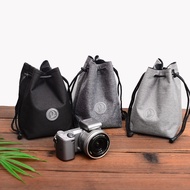 Mirrorless Camera Bag Camera Pouch Photography Bag Lens Bag Camera Sleeve Inner Bag Drawstring Prote