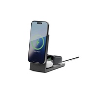 แท่นชาร์จ Native Union Rise 3in1 Qi2 Wireless Charger-Black / Standstone