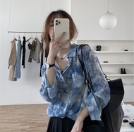 Kemeja wanita himmel Import
