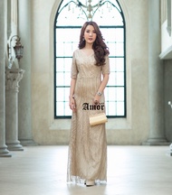 511#ชุดเดรสลูกไม้สไตล์เกาหลี ชุดไปงานแต่ง งานบวช ชุดทำงาน by WOW Shop DD