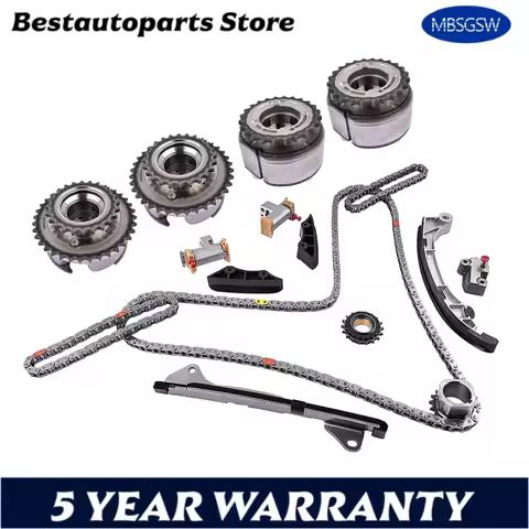 AUTO ENGINE PARTS Timing Chain Kit Camshaft Sprocket VVT Set For LEXUS TOYOTA 3.5L GAS 2GR-FE 3GR-FE