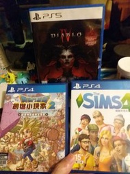 Diablo 4/Sims4/創世小玩家2