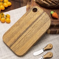 Islandoffer島嶼製作 斑馬木方形砧板 木質麵包板 (一件)