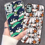 NR34 Genshin Impact Silicone Case for Infinix Hot 11 9 10 Play