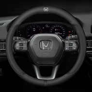 Vỏ bọc vô lăng ô tô da chống trượt 38cm cho Honda City Jazz C70 Civic FC CRV Accord BRV HRV Jazz phù