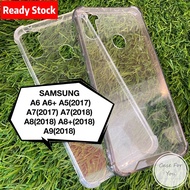 SAMSUNG A6 A6+ A5(2017) A7(2017) A7(2018) A8(2018) A8+(2018) A9(2018) Transparent Bumper Case ShockP