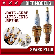 MOTORCYCLE FMP IRIDIUM DOUBLE POWER SPARK PLUG D8TC A7TC CR8E BP7HS E6TC