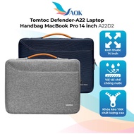 Shockproof bag Tomtoc Defender-A22 Laptop Handbag MacBook Pro 14 inch A22D2 - Genuine product