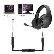 CON Noise Cancelling Headphones Cable Flexible Long Convenient  Gaming Headset Cable  Cord for Hyper
