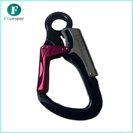Carabiner Clip Double Locking Snap Hook Keychain 35kN Strength Spring Snap Hook for Rock Climbing Ca