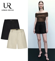 URBAN REVIVO Women shorts high waist short pants Casual shorts with an elasticated waist