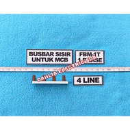 BUSBAR COMB 1P 63A FBM-1T (2-8 LINE)