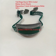 LOKAL MSA chin strap, rubber strap, local MSA project helmet