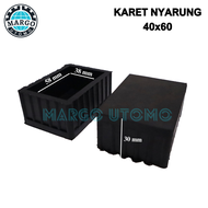 [4 pcs] Karet Kaki Kursi Meja Hollow Holo 4x6 40x60 Nyarung