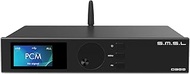 S.M.S.L D300 Hi-res Digital Audio DAC, ROHM BD34301EKV Flagship Chip, Bluetooth/USB/Optical/Coaxial Input, BT 5.0 Apt-X/LDAC HD/Acc/SBC, DSD512 PCM 768kHz/32Bit XMOS XU-208 (with Remote Control)