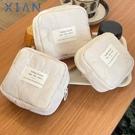 XIANEE Small Square Bag, Candy Color Mini Lipstick Bag, Simplicity Style Quilting Flower Earphone St