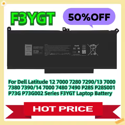 For Dell Latitude 12 7000 7280 7290/13 7000 7380 7390/14 7000 7480 7490 P28S P28S001 P73G P73G002 Se