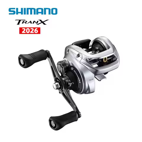 2026 SHIMANO TRANX 400 Baitcast Reel Fishing Reel 5+1BB Drag8-10KG Casting Reel for Freshwater and S