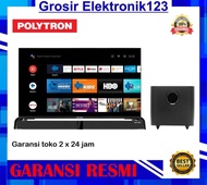 LED POLYTRON LED TV 43 INCH 43BAG9953 ANDROID TV SOUNDBAR