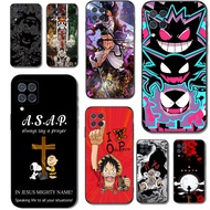 case For Samsung Galaxy M62 F62 4G Case Silicon Phone Back Cover Soft black tpu m625 Interesting Ani
