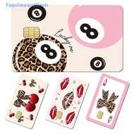 Familiesandflash> 4pcs Credit Card Stickers For Credit Card Skin Debit Card Sticker Personalized Ban