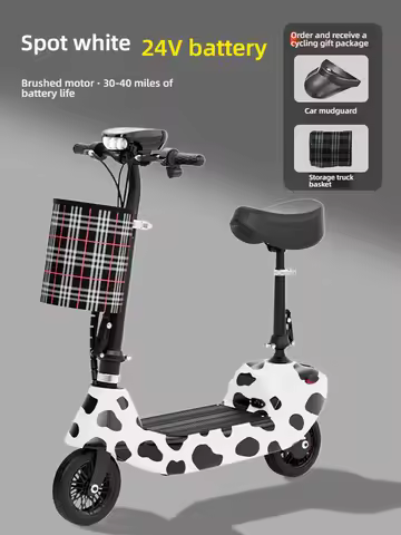 Electric Scooter Mini Electric Scooter Adult Work Mobility Small Pedal Female Small Battery Foldable