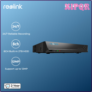 XIPQR Reolink 8CH 4K ชุดกล้องวงจรปิด8MP,กล้อง IP กับการซูม16ช่อง24/7บันทึกวิดีโอที่เชื่อถือได้8ช่องส