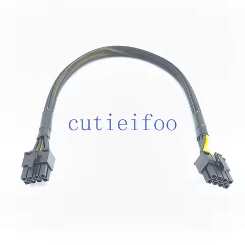 PCI-E Graphics Video Card GPU 8Pin Male To Power Cable Cord 18AWG Wire for Dell R720 R730 Server K80